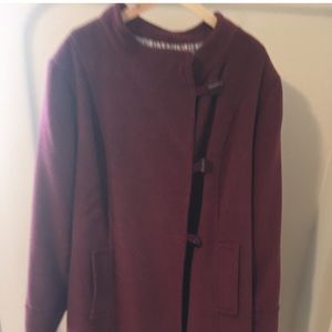 Winter Dress Coat - Plus Size